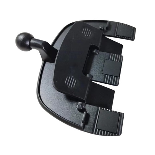 CD Slot Car Phone Mount Base Replacement 17mm Ball Head Adapter Black