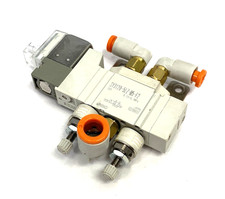 SMC SY3120-5LZ-M5-F2 Single Solenoid Valve, Body Ported