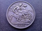 1887 Victoria Crown — photo from another recent sale