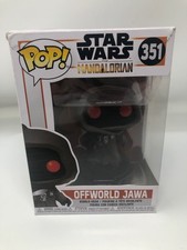 Funko POP! Star Wars The Mandalorian Offworld Jawa #351 Vinyl Figure DAMAGED BOX
