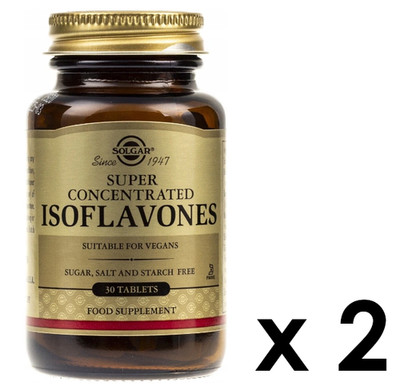 (Einheit/0,98 ) 2 x Solgar Soja-Isoflavone, 2 x 30 Tabletten D/S