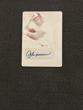 2014 Topps Supreme #SA-AD Andre Dawson Auto 1/1 Magenta Printing Plate Expos HOF