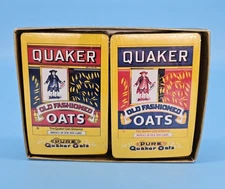 Quaker Oats 2 Decks of Playing Cards NOS Sealed Vintage Advertising Memorabilia