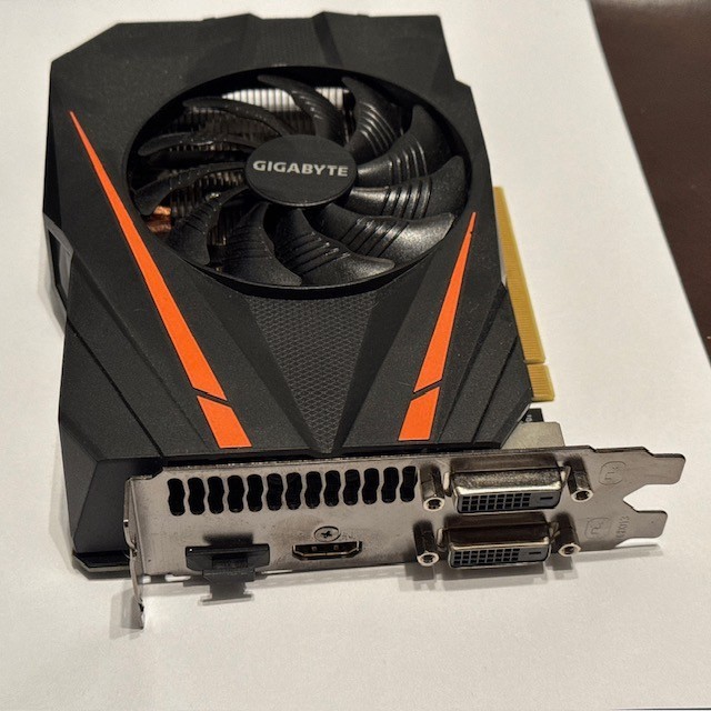 Gigabyte GeForce GTX 1060 3GB GDDR5 Mini ITX OC GV-N1060IXOC-3GD
