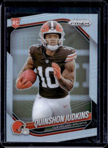 2025 Panini Prizm Quinshon Judkins RC Silver Rookie #313 Browns