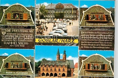 Goslar Emperor Otto I marketplace miners of the Middle Ages in the 18th century and in 