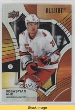2021-22 Upper Deck Allure Sunrise Sebastian Aho #11 READ 8i3