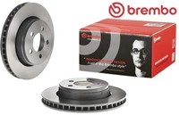 2X Bremsscheibe Brembo 09.C004.11 2 Bremsscheiben Vorderachse Vorne