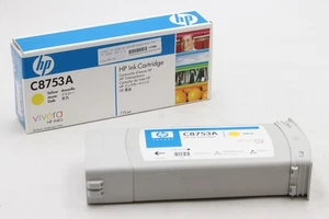 HP C8753A Yellow Ink Toner Cartridge Printer CM8050 CM8060 GENUINE Original