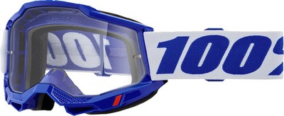 100 % Accuri2 OTG Blau MX Motocross Enduro Crossbrille für Brillenträger