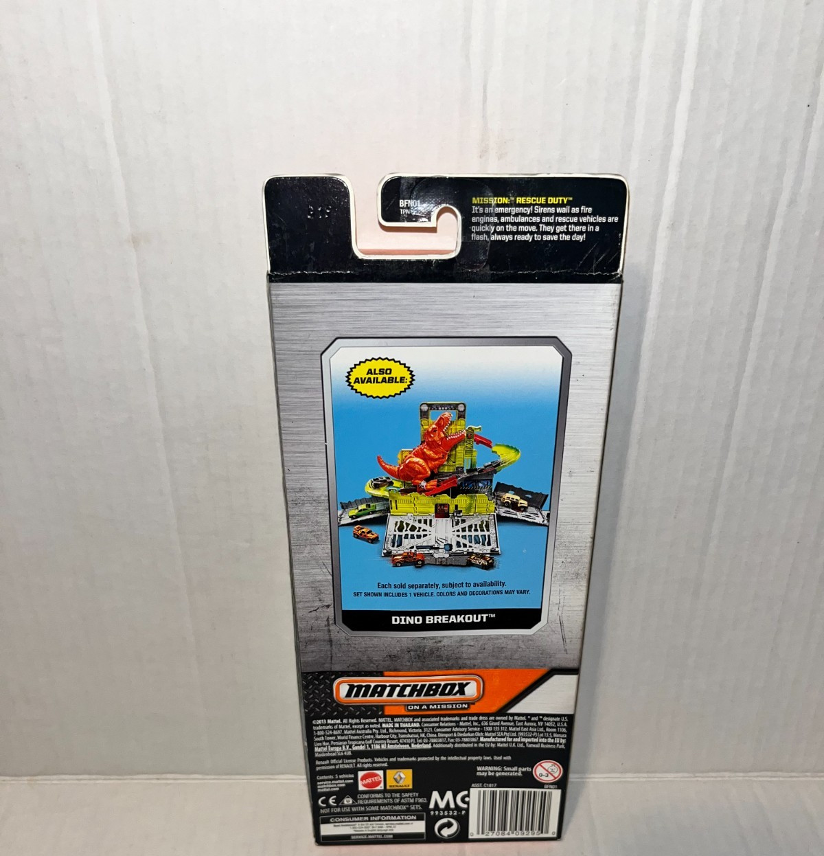 Matchbox 2007 Custom International WorkStar Brush Fire Truck Rescue 5-Pack