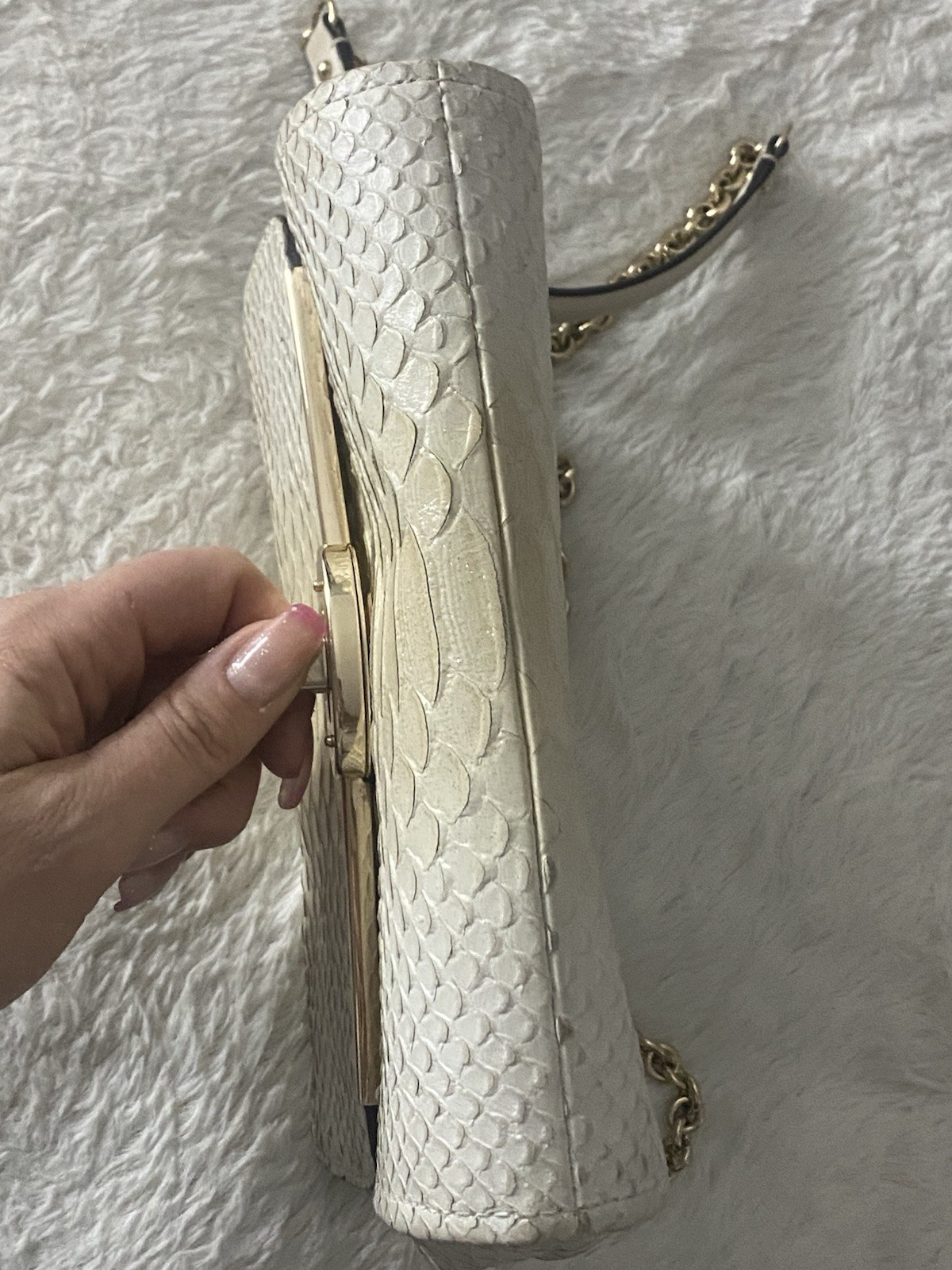 Coach Madison Limited Edition Python Embossed Sho… - image 16