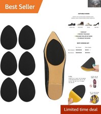 Anti-Slip Shoe Grips for High Heels - Non-Slip Gel Sole Protectors 3 Pairs 