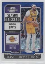 2023 Panini Contenders Optic International Blue Prizm 8/45 Anthony Davis #32 ms9