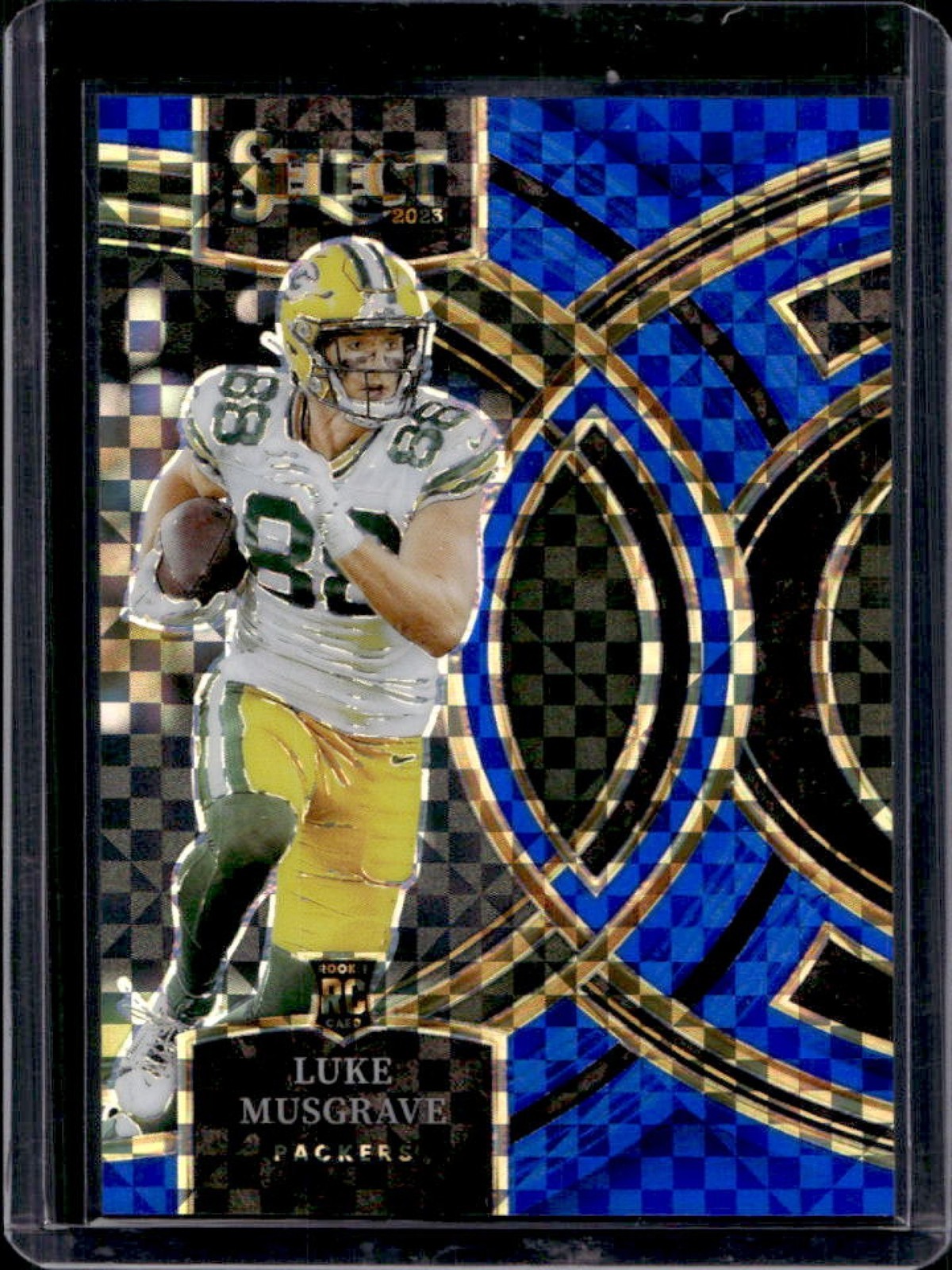Luke Musgrave Panini Select #166 Die-Cut White