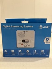 AT T 1740 Digital Answering System With Time and Day Stamp - White Brand New