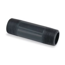Zoro Select 861-423 4" Mnpt X 2" Tbe Pvc Pipe Nipple Sch 80, 861-423