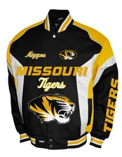 Missouri Tigers Franchise Club Driven Twill Jacket - Black