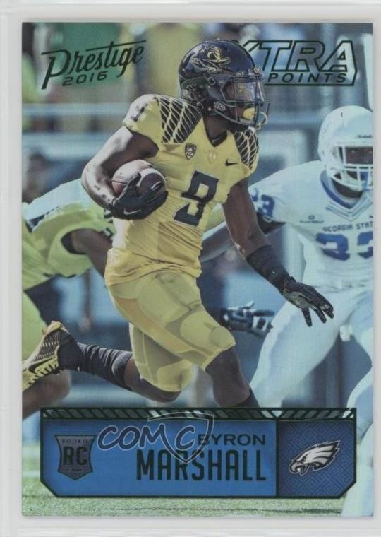 2016 Panini Prestige Rookies Xtra Points Red Byron Marshall #262 Rookie RC z7h