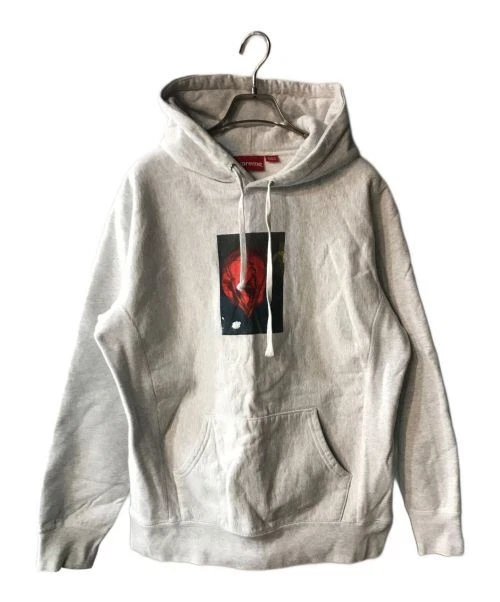 Parka pull à capuche rose araki M Supreme 16Aw