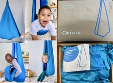 Harkla Sensory Swing for Kids  Adults - Holds 300lbs Sensory Open Box