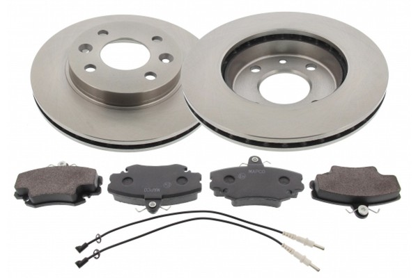 Mapco Bremsensatz Scheibenbremse 47154 FüR Renault Megane 11 19 21 Clio Super 1-image