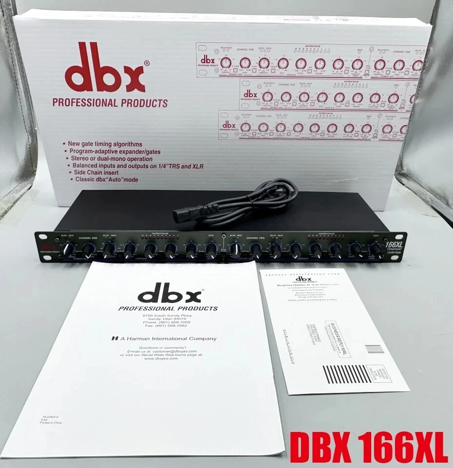 Brand New DBX 166XL Compressor/Limiter Professional Audio Processor - Image 2 of 4