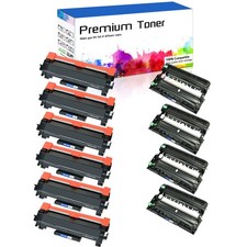 6PK TN760 Toner  4PK DR730 Drum for Brother HL-L2350DW MFC-L2710DW DCP-L2550DW