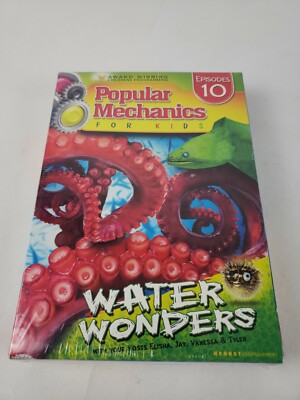 Popular Mechanics For Kids Water Wonders 10 Episodes (DVD, 2012) Brand New