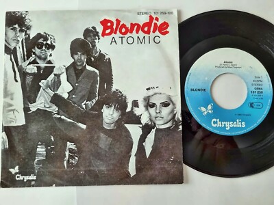 Blondie - Atomic 7'' Vinyl Germany DIFFERENT PRESSING
