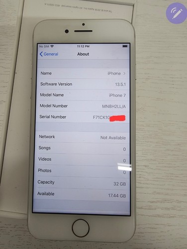 ⚡️Apple iPhone 7 32GB UNLOCKED A1660 - Silver 🆕 NO BOX - Picture 9 of 11