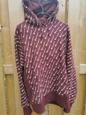 champion all over print hoodie