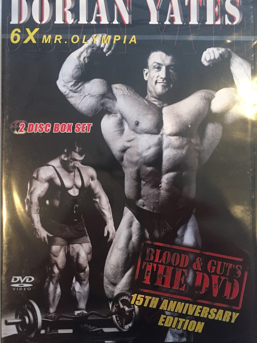 スポーツ・フィットネス Dorian Yates 6X Mr. Olympia DVD 15th Dorian Yates DvD Special Edition 15 Years Blood & Guts