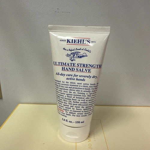 New Kiehl's Ultmate Strength Hand Salve Full Size 5.0oz