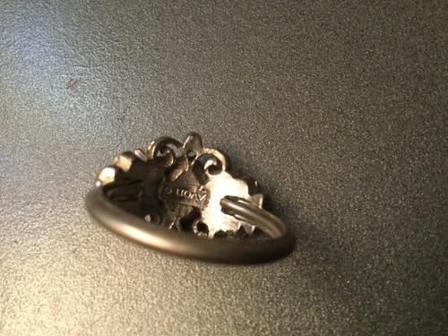 Avon Obsidian? Ring Size 9.5 Jewelry vintage 1 missing small stone - Picture 4 of 9