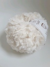 VALERIA DI ROMA PANDA OFF WHITE TEDDY BEAR YARN 100gr