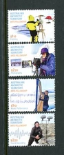 2021 AAT Australian Antarctica Territory Arts Fellowship - MUH Set of 4 Stamps