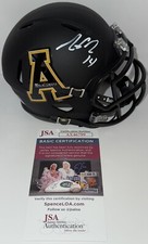 Armanti Edwards Signed Autographed Appalachian State Mini Helmet JSA COA 