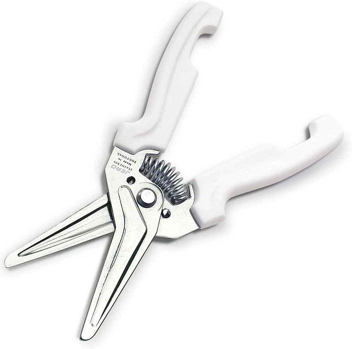 JERO Stainless Steel Kitchen Shears with Holder - Spring Assisted Scissors
Opens in a new window or