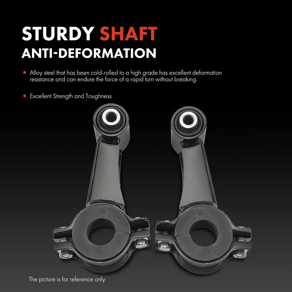 Eslabón de barra estabilizadora 2 piezas para Mercedes-Benz W163 ML320 ML350 ML500 delantero derecho y derecho Foto 3 de 4