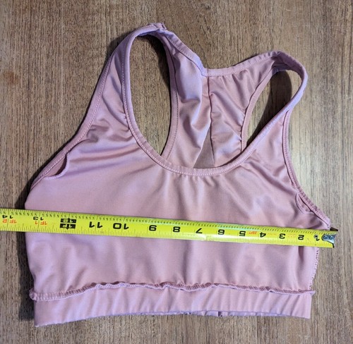 Women Sport Bra Pink Size Medium - Picture 2 of 6
