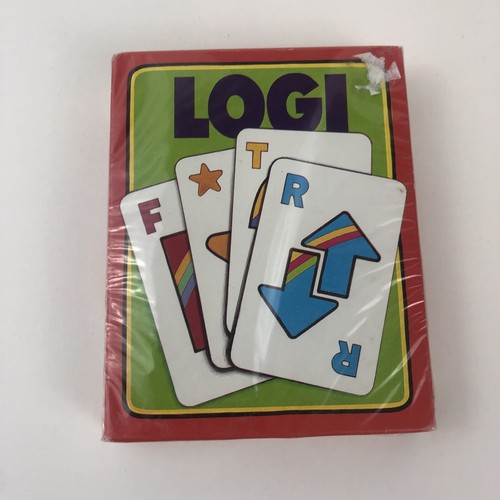 Vintage LOGI Card Game 1985 Shafir Games Brand New Factory Sealed NOS Retro EBay
