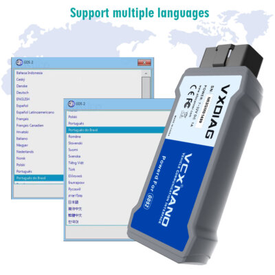 VXDIAG VCX NANO for GM/OPEL GDS2 Diagnostic Tool & U Disk with Software
