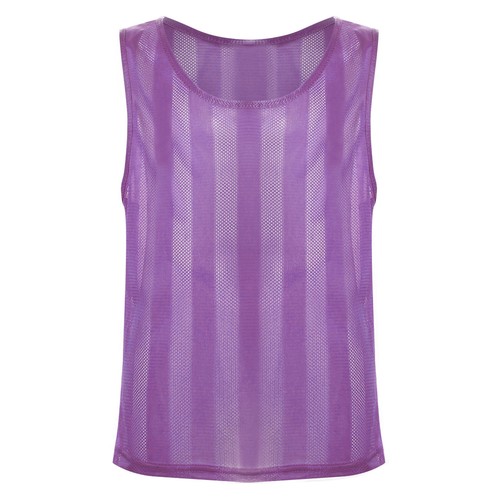 Unisex Kids Shirt Muscle Tank Top Boys Vest Hollow Out Workout Mesh Activewear - Picture 20 of 54