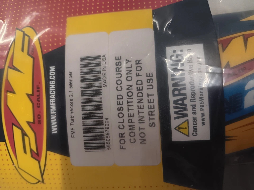 KTM FMF Turbinecore 2.1 Silencer 250/300 SX/XC/XC-W 2019-2023 555059004 — 第 2/2 张图片