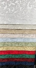 Vails Brocade Velvet Fabric, 72 Inch. in width, Ideal Embossed Material