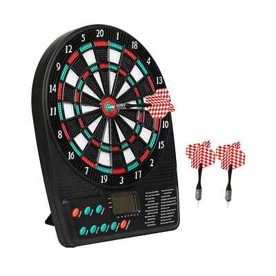 Electronic Dart Board, Dart Plate Auto Scoring Soft Darts