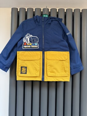 new Regatta Tonka waterproof boys rain coat Jacket age 18-24 months hydrafort