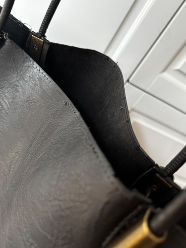 Anthropologie Akimbo Large Tote Bag Boho Purse – Minor Flaws/ Fixable 🧵 - Picture 4 of 6