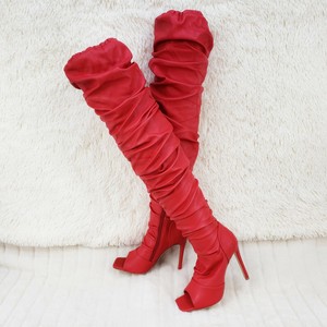 adjustable thigh high boots